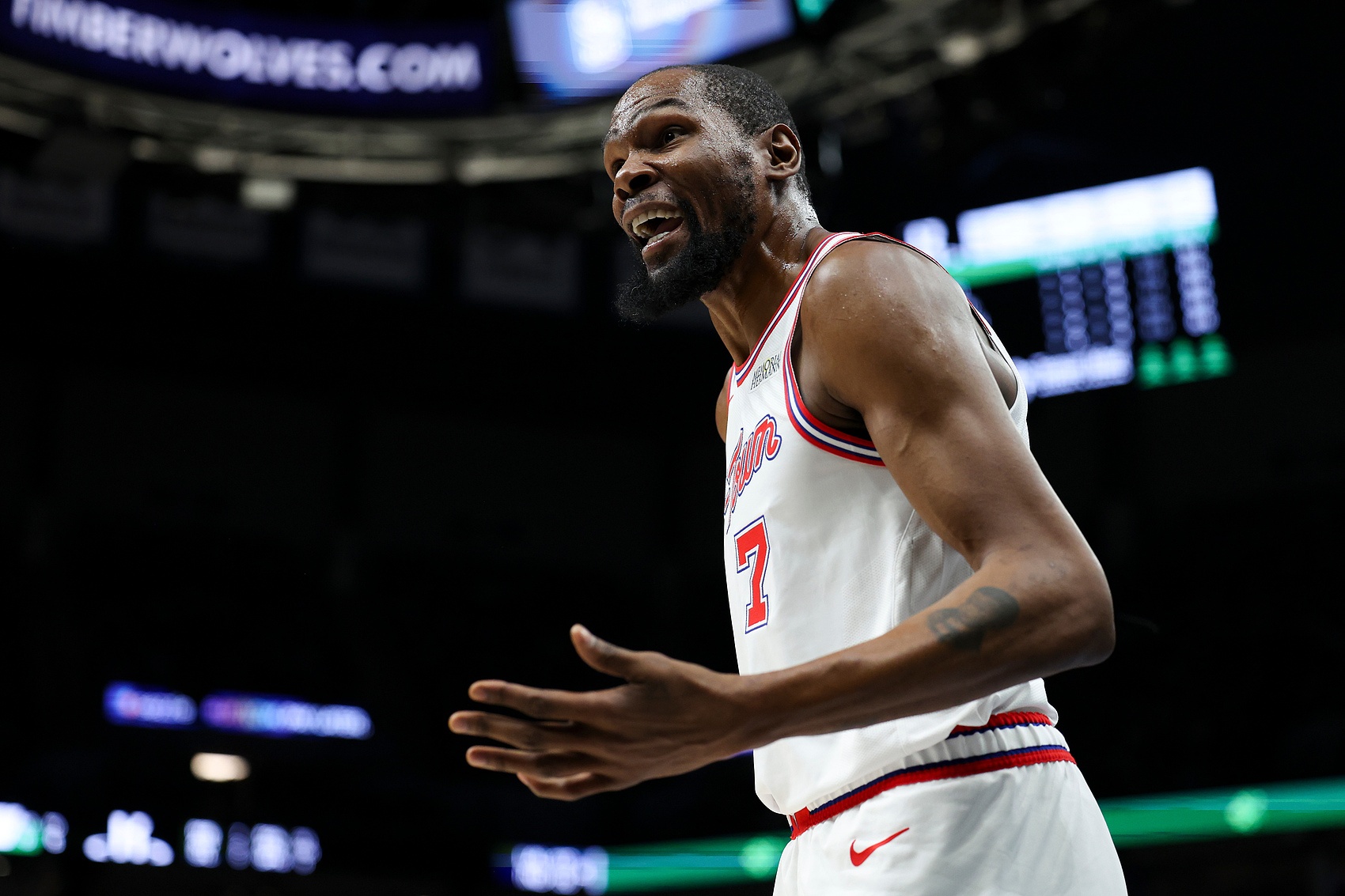 杜兰特不满自己2K27中投能力值97：这怎么回事？我才97？？？